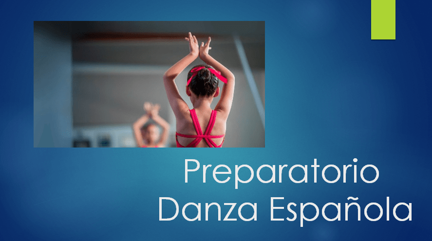 Preparatorio danza española