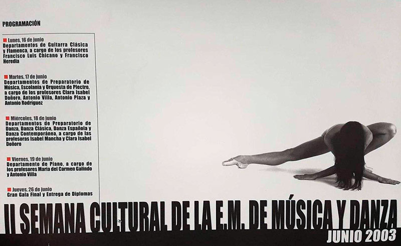II Semana Cultural de la Escuela Municipal de Música y Danza